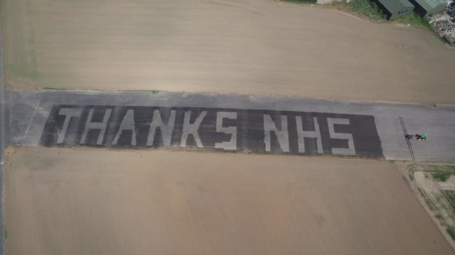 Farmers and suppliers join forces to thank NHS