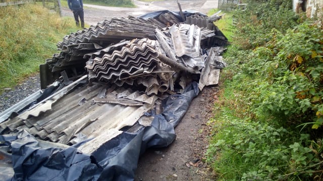 Hazardous waste dumped on farm in Dumfriesshire