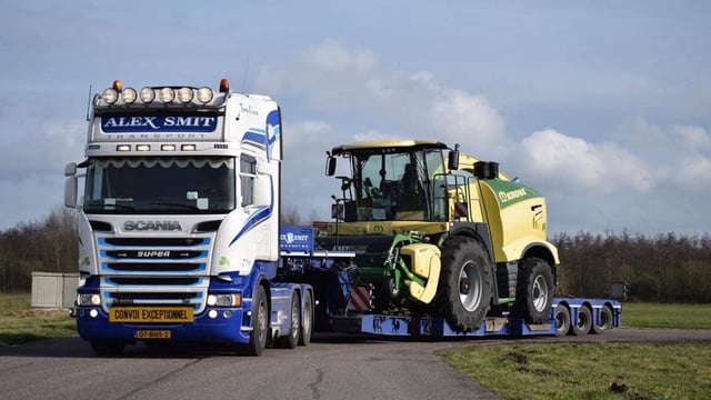 World’s biggest harvester makes its way to Ireland
