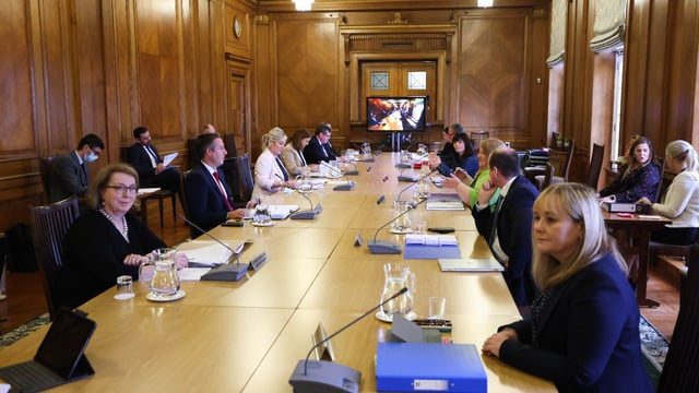 Poots hopes Lord Deben can sway Executive on NI carbon targets