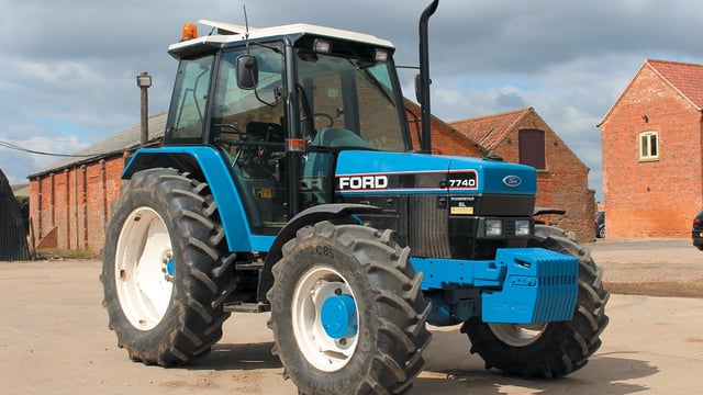 ‘Blue Force’ at the Vintage Tractor Show