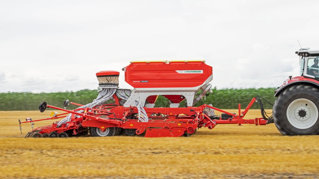 ‘Triple-shoot sowing’ now possible with Pottinger drills