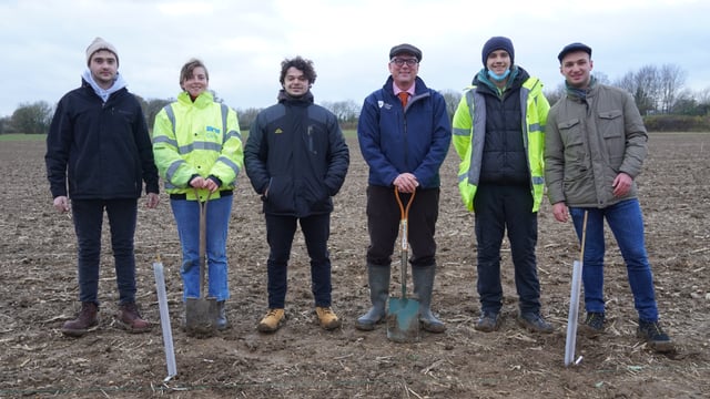 Students to plant over 700 new trees on Writtle University College’s campus