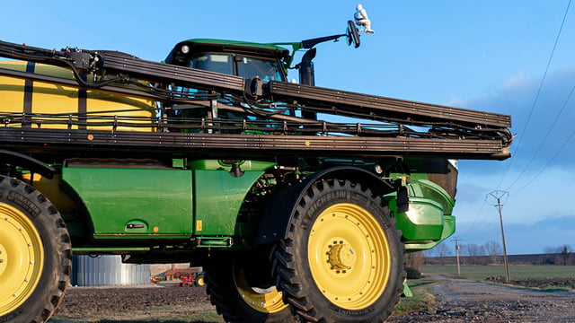 Michelin’s self-propelled sprayer tyres work down to 10psi