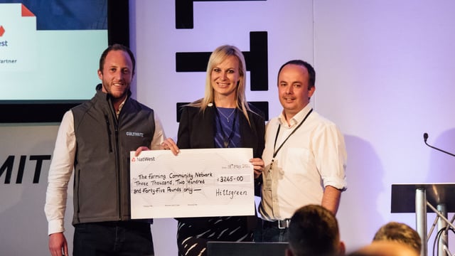 Farmers raise £3,245 for the Farming Community Network
