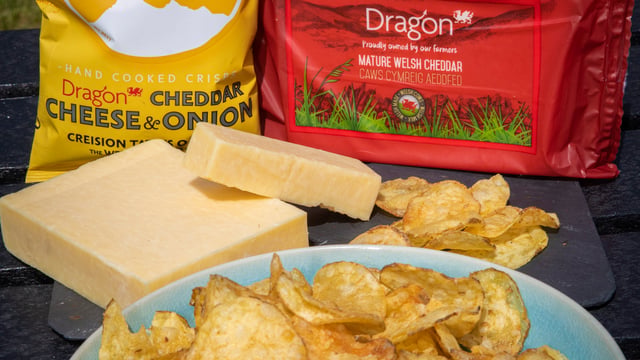 All-Welsh cheese and onion crisps launched