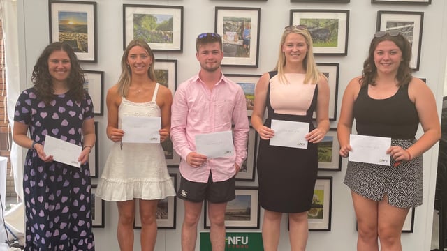 Seven young Welsh farmers receive scholarship boost