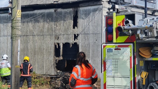 Appeal for info on arson at farm buildings