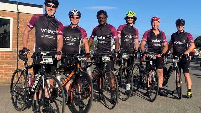 Volac employees to cycle 250 miles to raise money for charity
