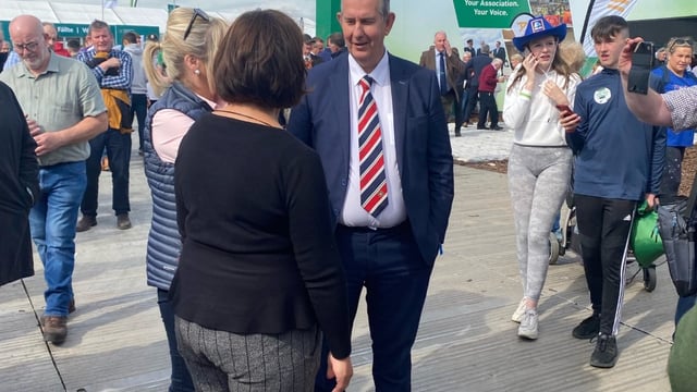 Edwin Poots attends National Ploughing Championships