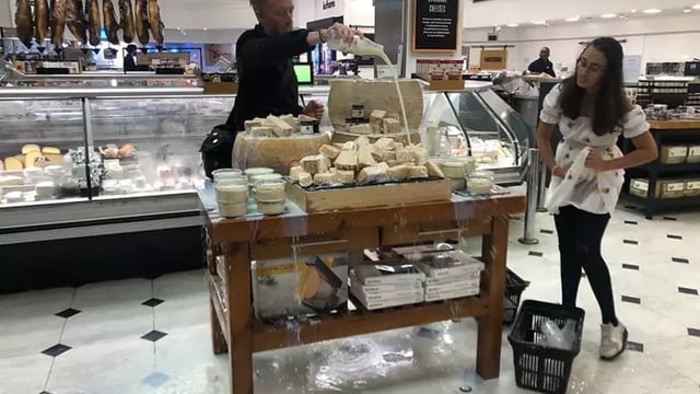 Animal Rebellion activists charged for spilling milk