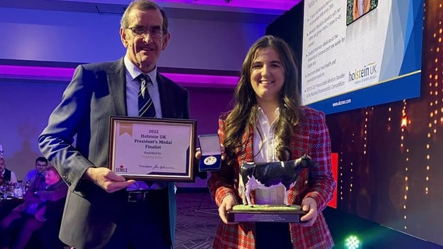 Lancashire breeder awarded Holstein UK President’s Medal