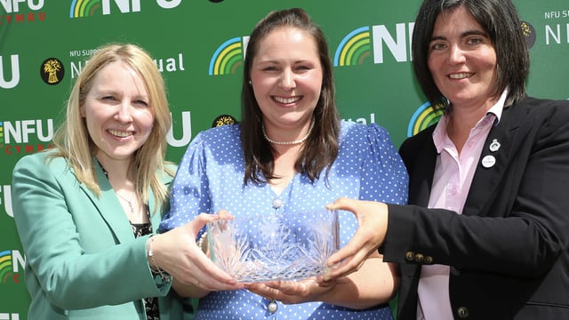 Nantymoel sheep farmer named Wales Woman Farmer of the Year