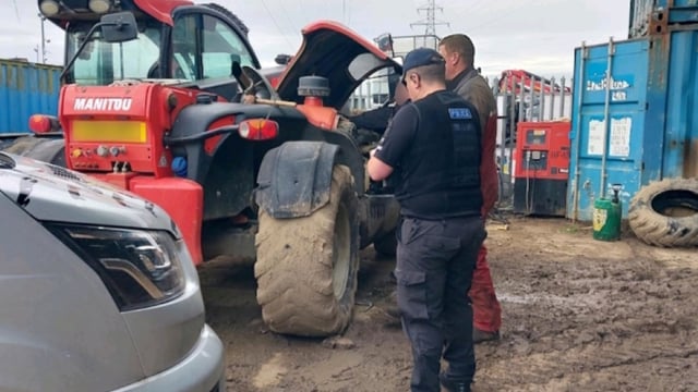 Stolen agri machinery recovered through Harwich port operation