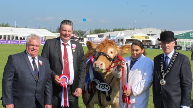 Trevor Shields is the Champion of Champions at Balmoral Show 2024