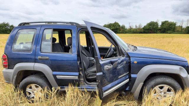 Swindon: Appeal for info after damage to crops by abandoned vehicle