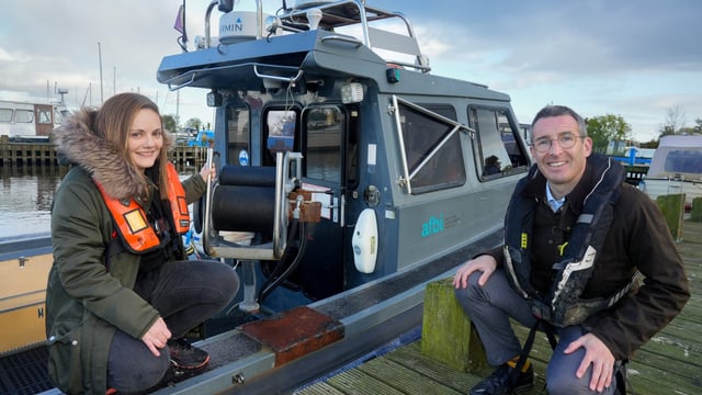 Research vessel to monitor blue green algae on Lough Neagh