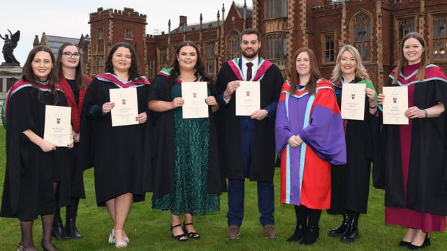 2024 master’s class in agri-food business graduate from CAFRE