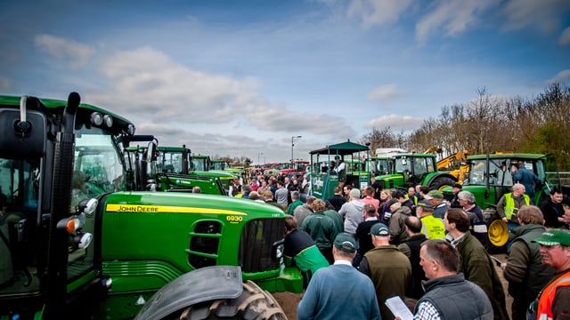 Machinery sales up almost 15% at well-known auction company
