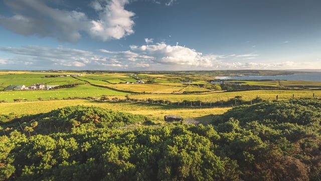 Which generation is driving agricultural land market values in UK and Ireland?