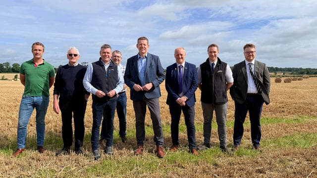 Welsh First Minister visits farm as part of NFU Cymru campaign
