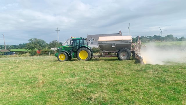 Lime spreading rates take off ahead of expected rains
