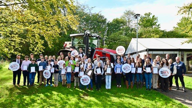 12 young farmers honoured at British awards ceremony